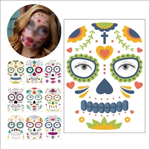Halloween Temporary Face Tattoo